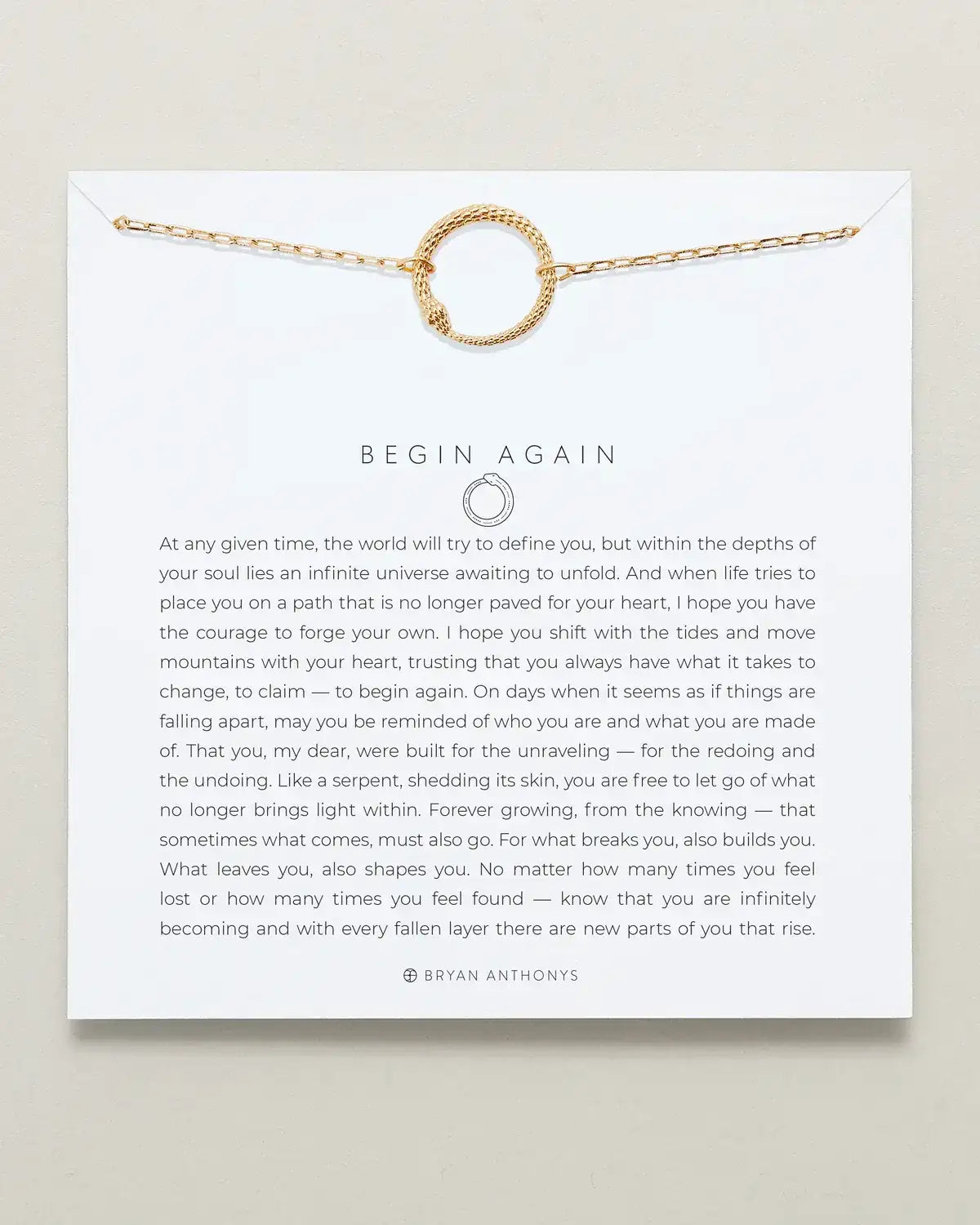 Begin Again Necklace