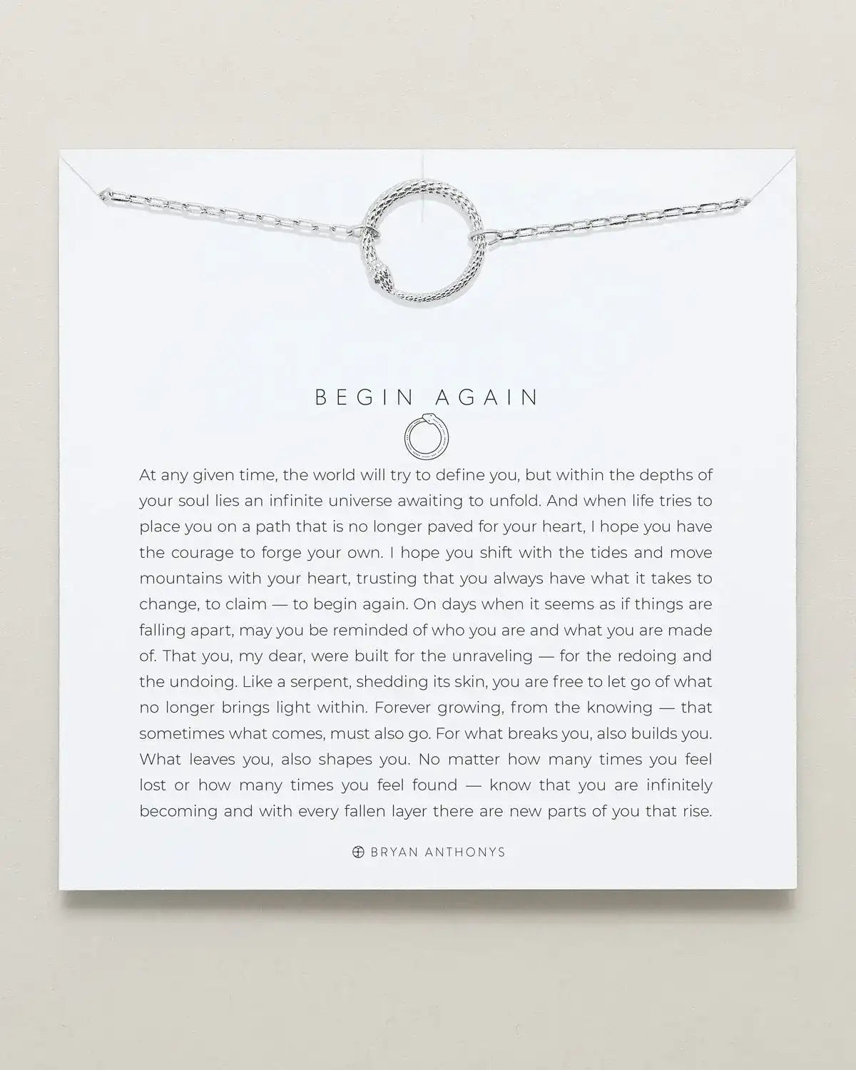 Begin Again Necklace