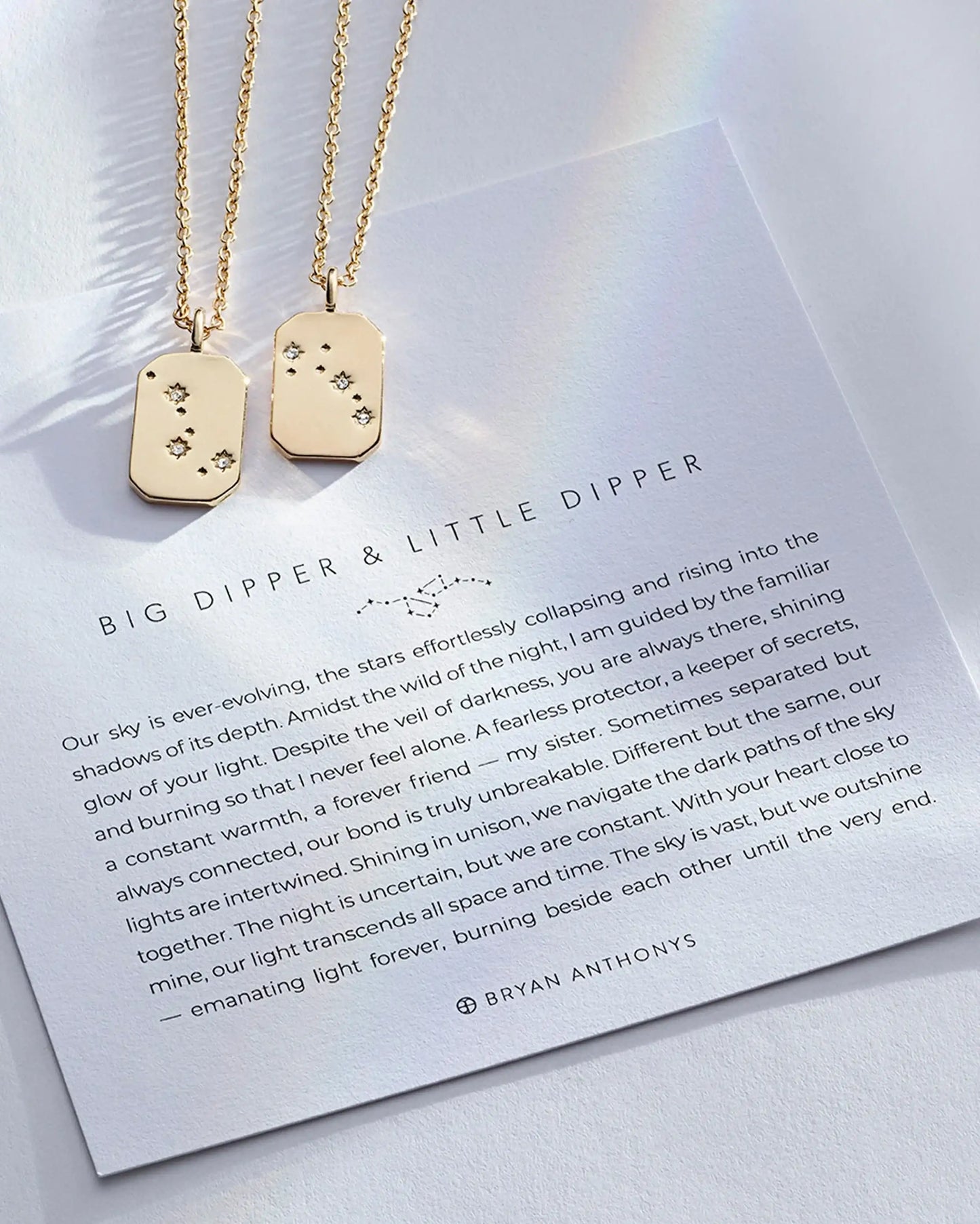Big Dipper & Little Dipper Necklace Set