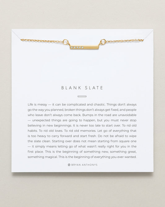 Blank Slate Necklace