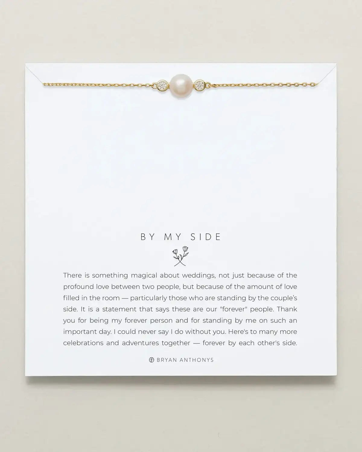 By My Side Pearl Necklace