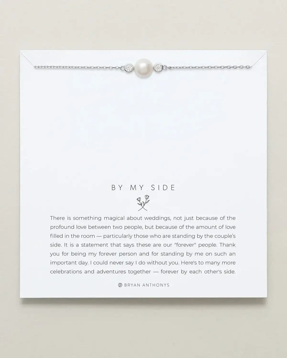 By My Side Pearl Necklace