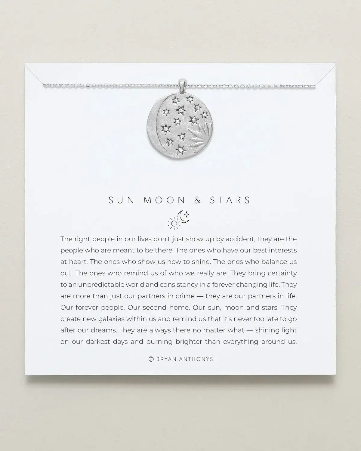 Sun Moon & Stars Necklace