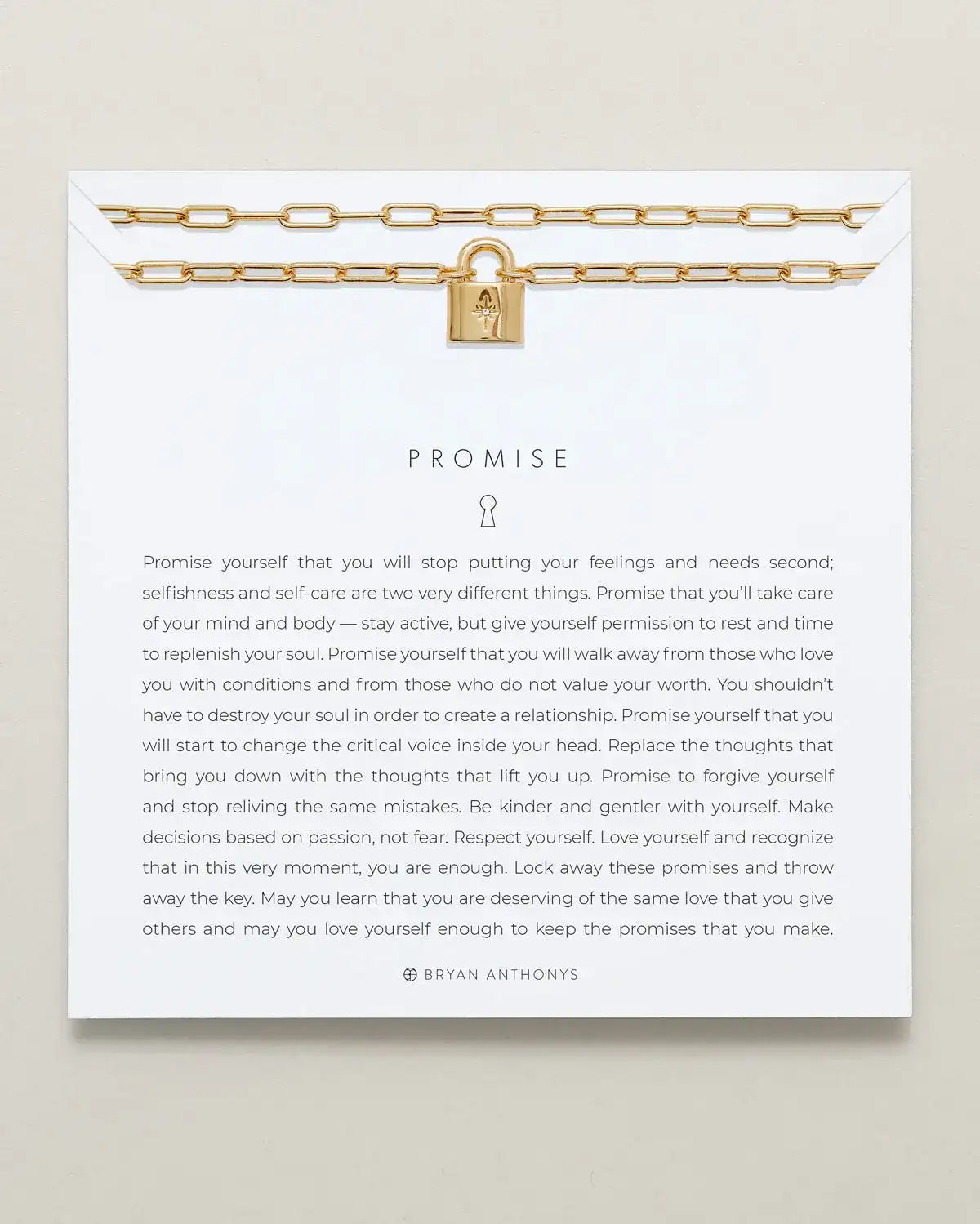 Promise Statement Necklace