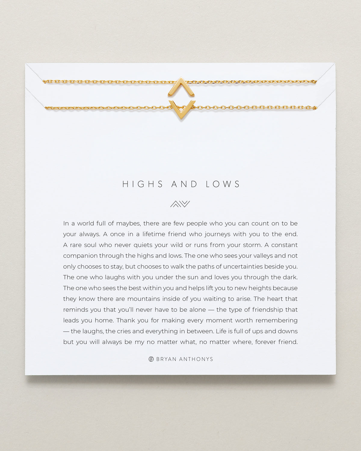 Highs & Lows Icon Necklace Set