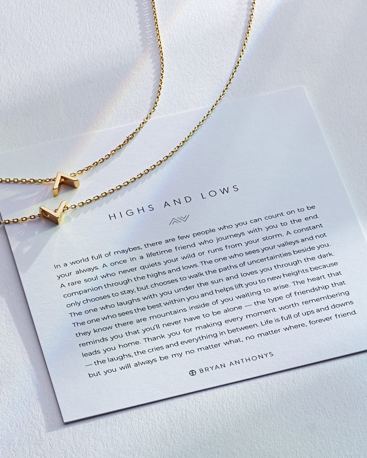 Highs & Lows Icon Necklace Set