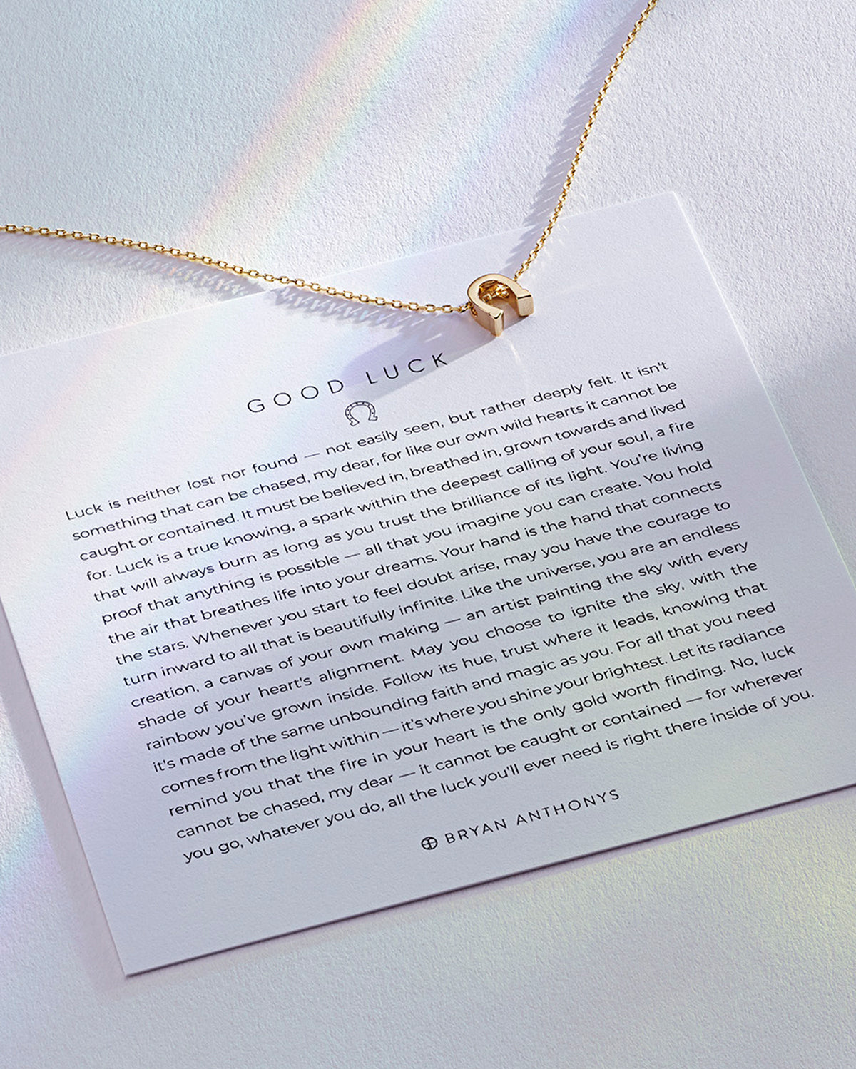 Good Luck Icon Necklace