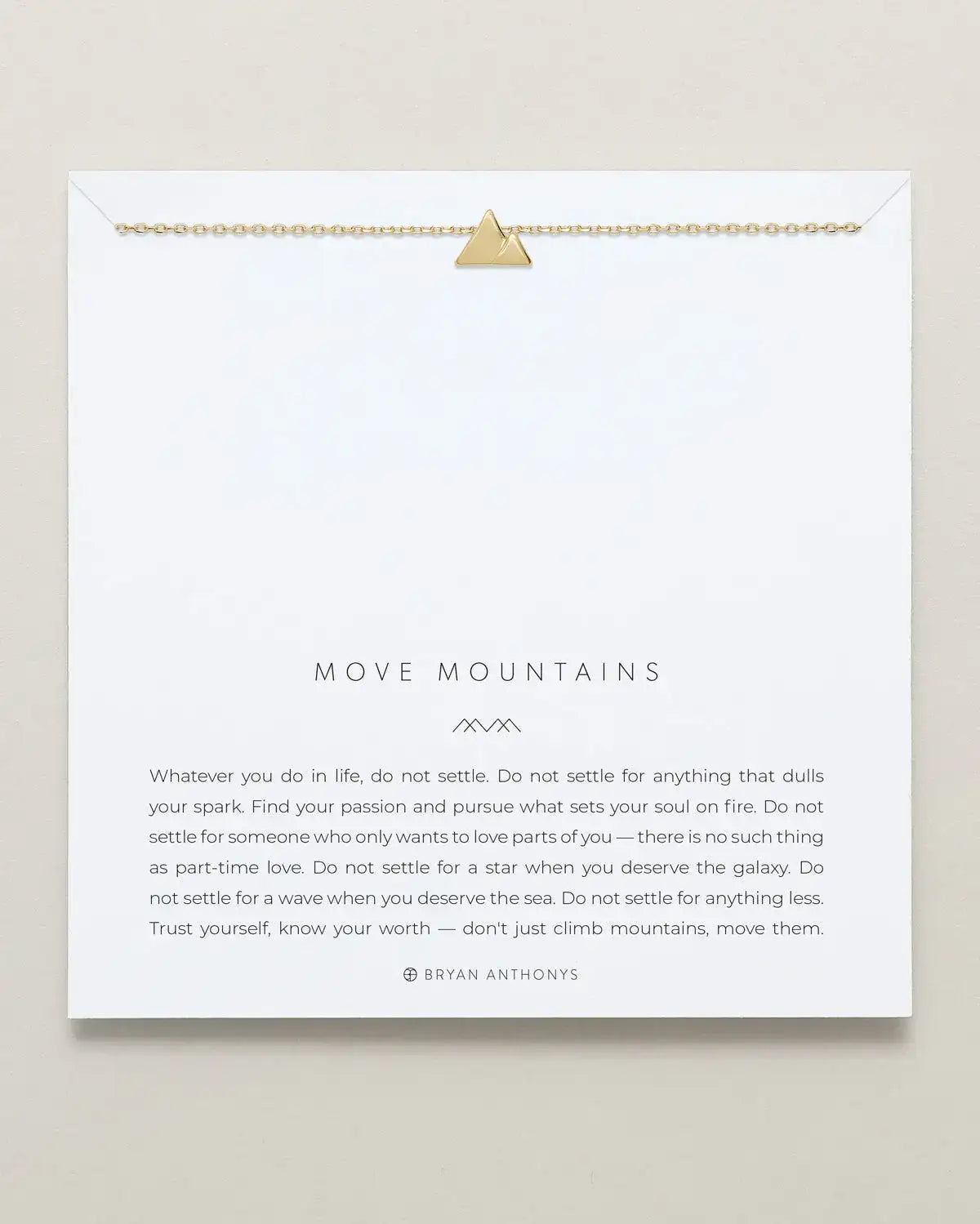 Move Mountains Necklace
