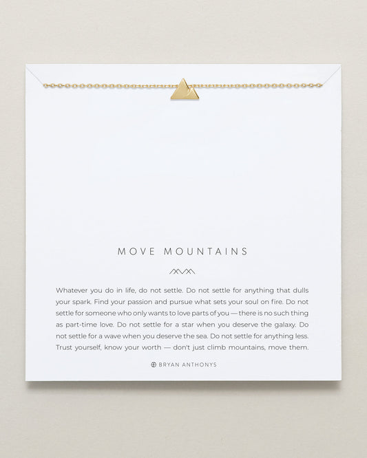 Move Mountains Necklace