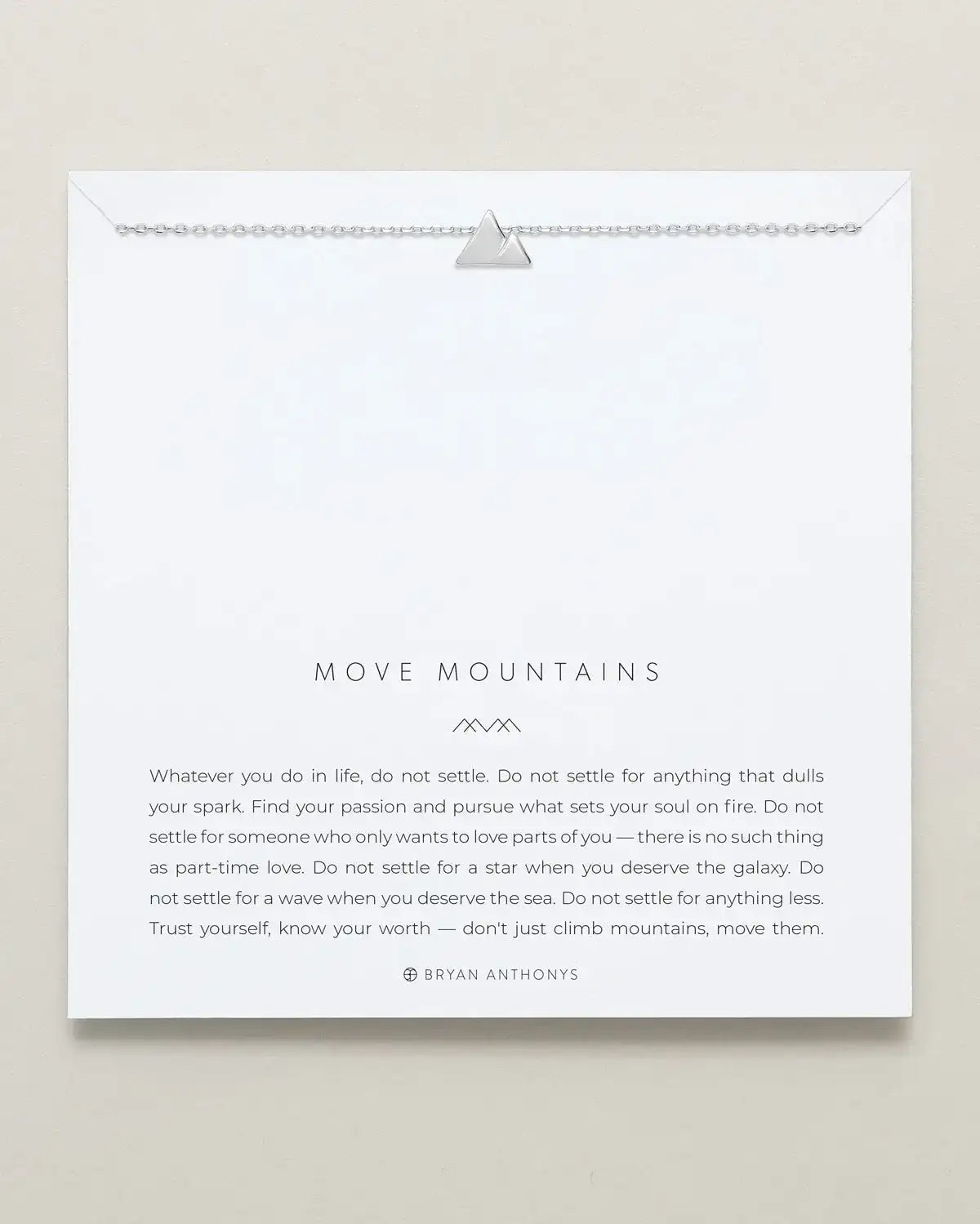 Move Mountains Necklace