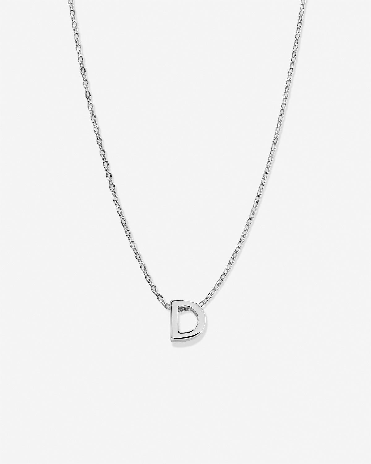 Just For You Initial Necklace — D