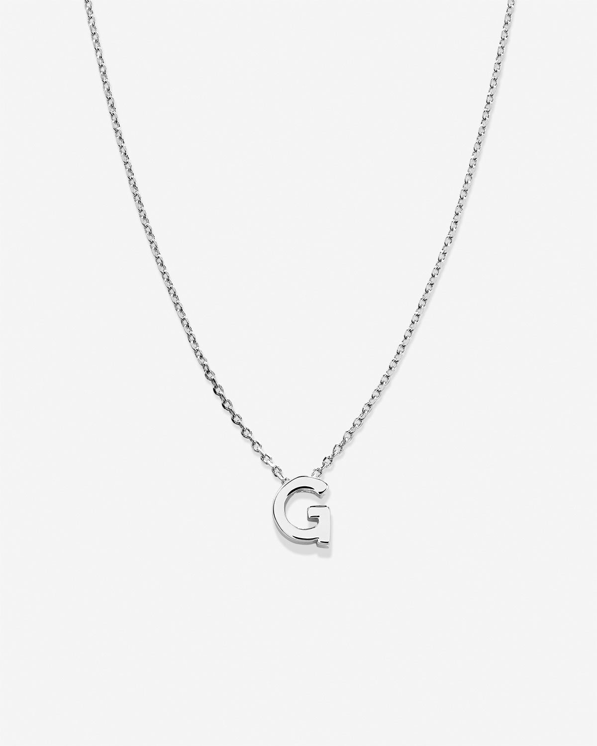 Just For You Initial Necklace — G