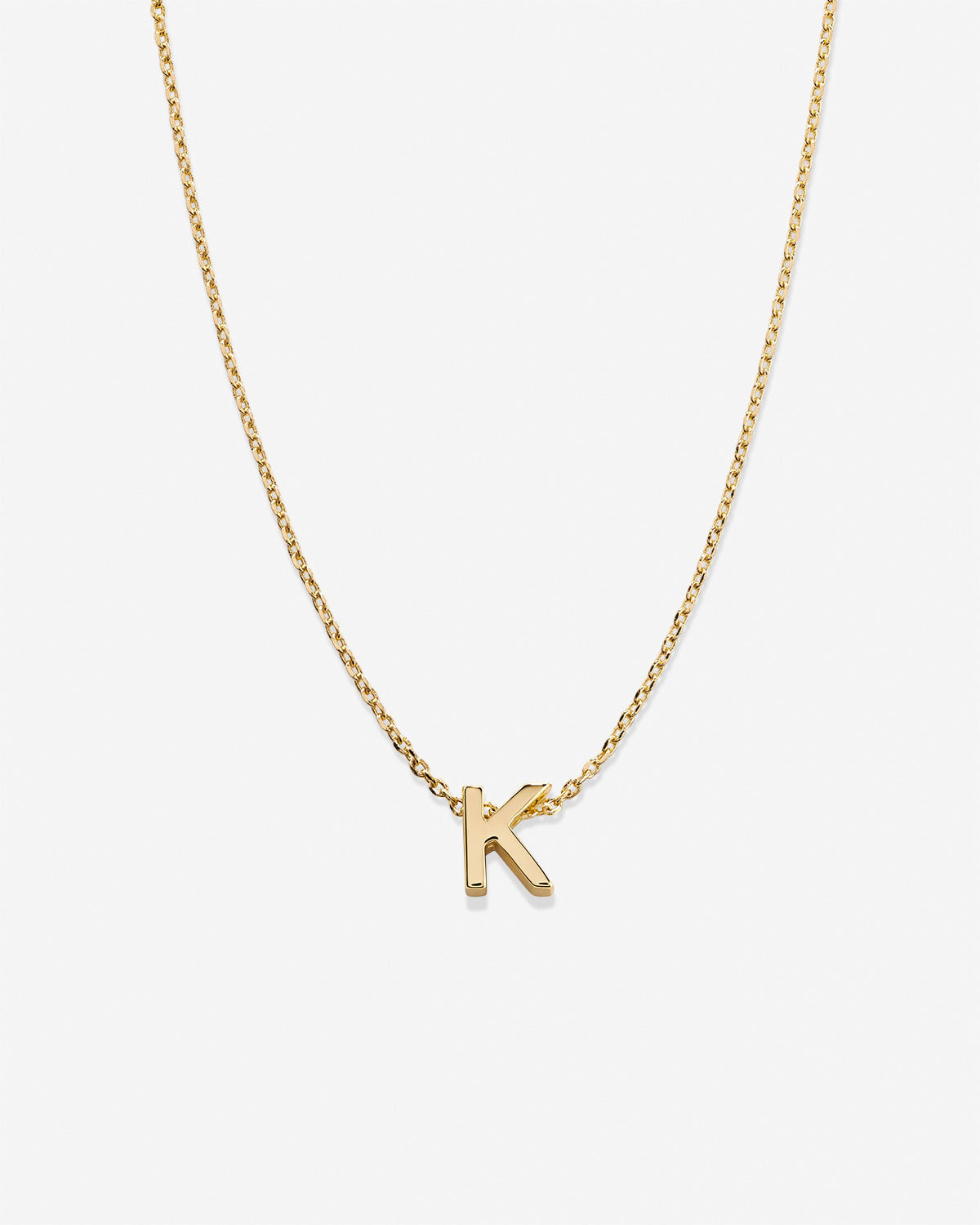 Just For You Initial Necklace — K