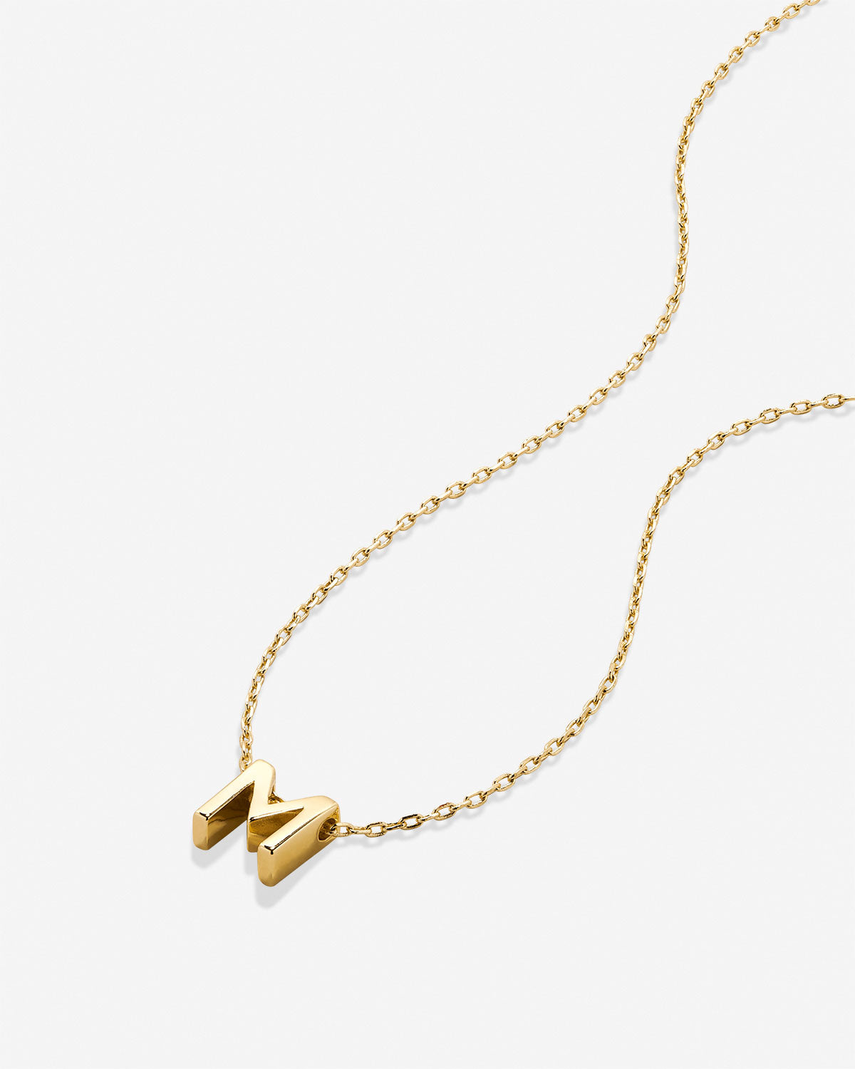Just For You Initial Necklace — M