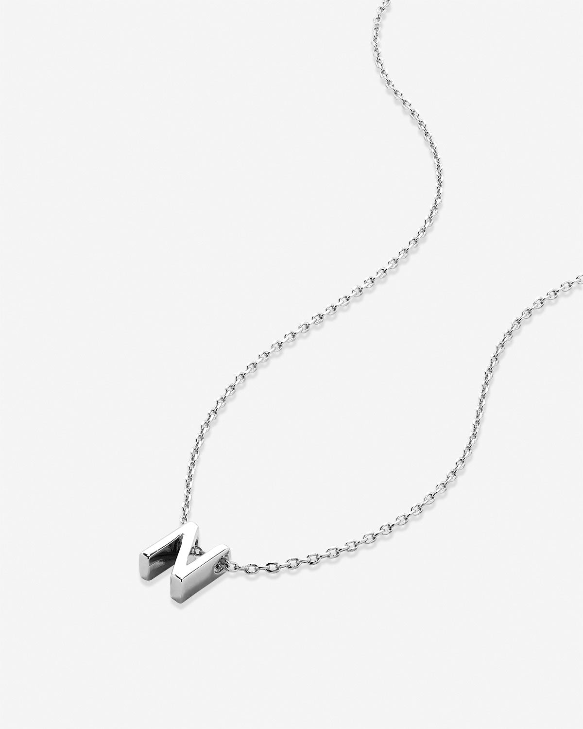 Just For You Initial Necklace — N