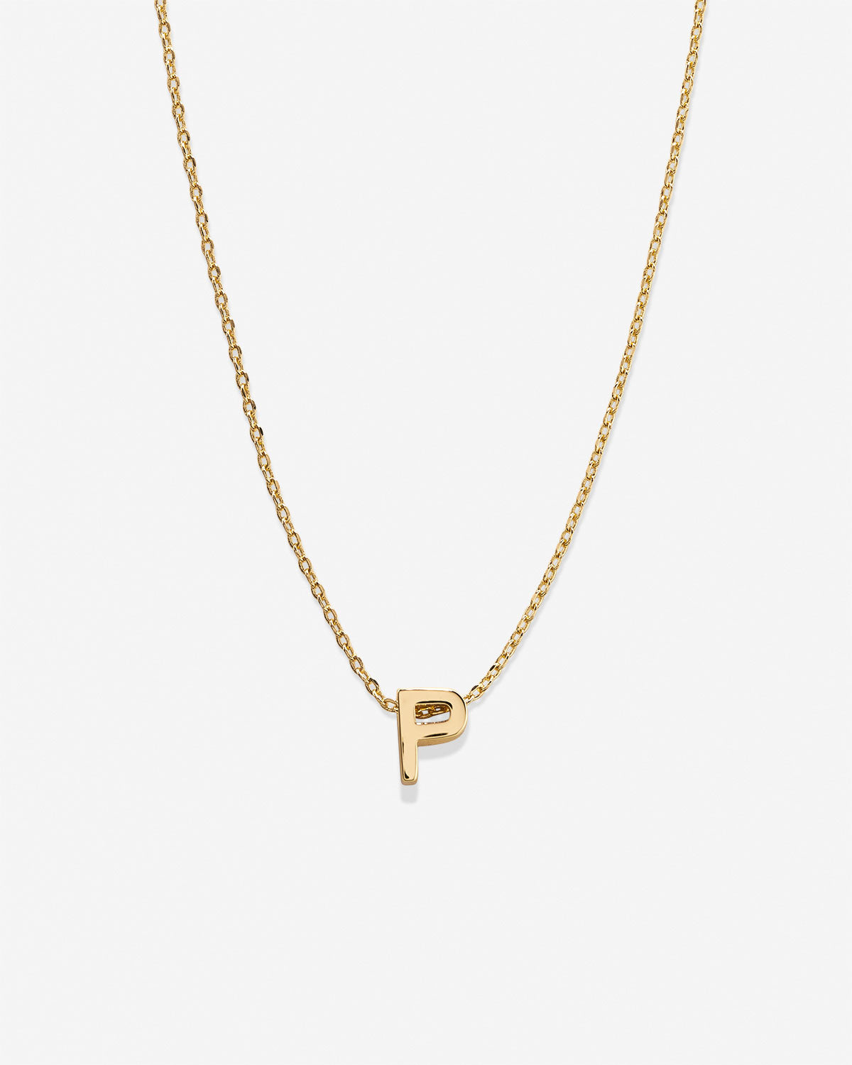 Just For You Initial Necklace — P