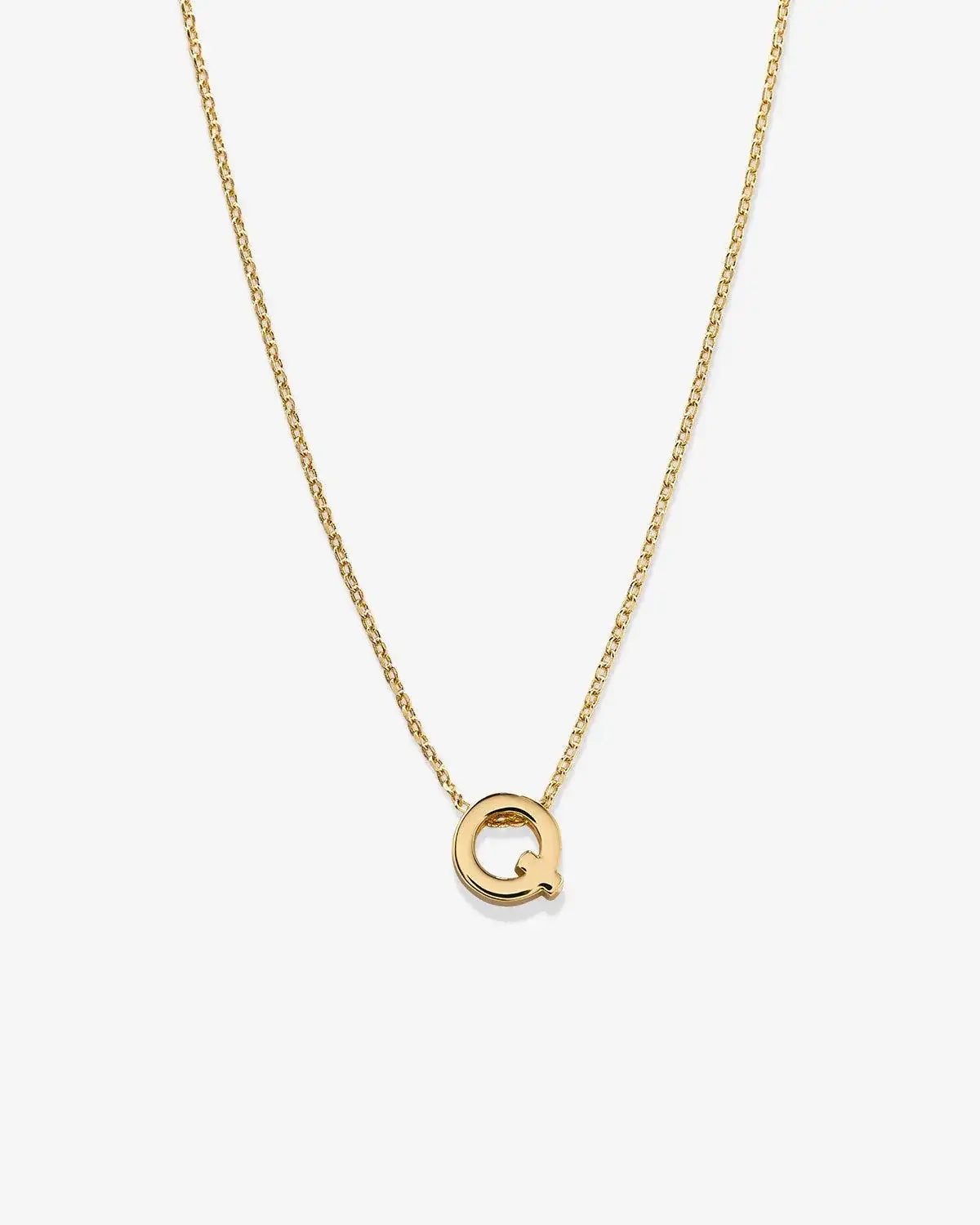 Just For You Initial Necklace — Q