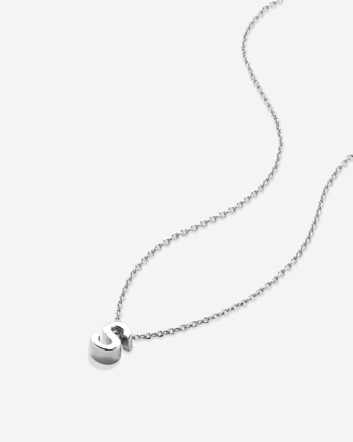 Just For You Initial Necklace — S