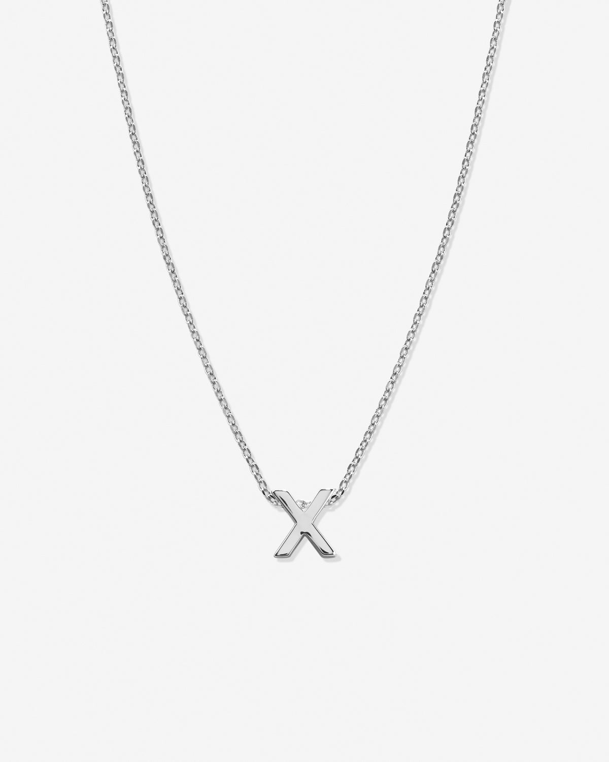 Just For You Initial Necklace — X