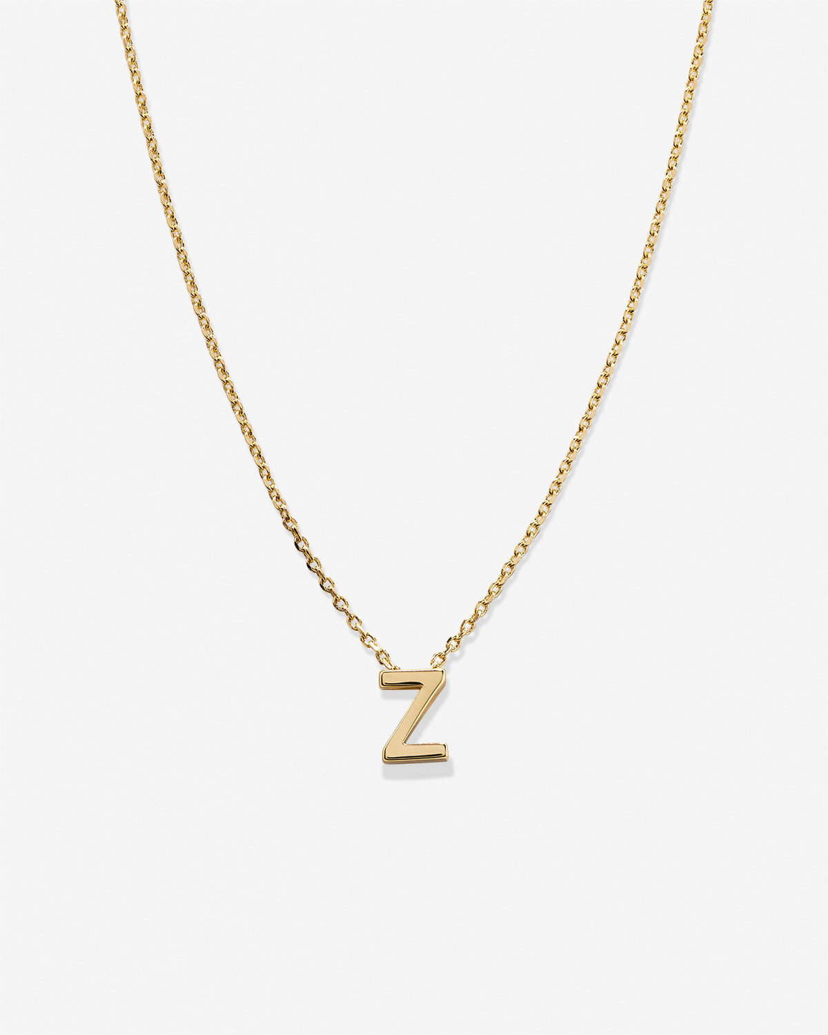 Just For You Initial Necklace — Z