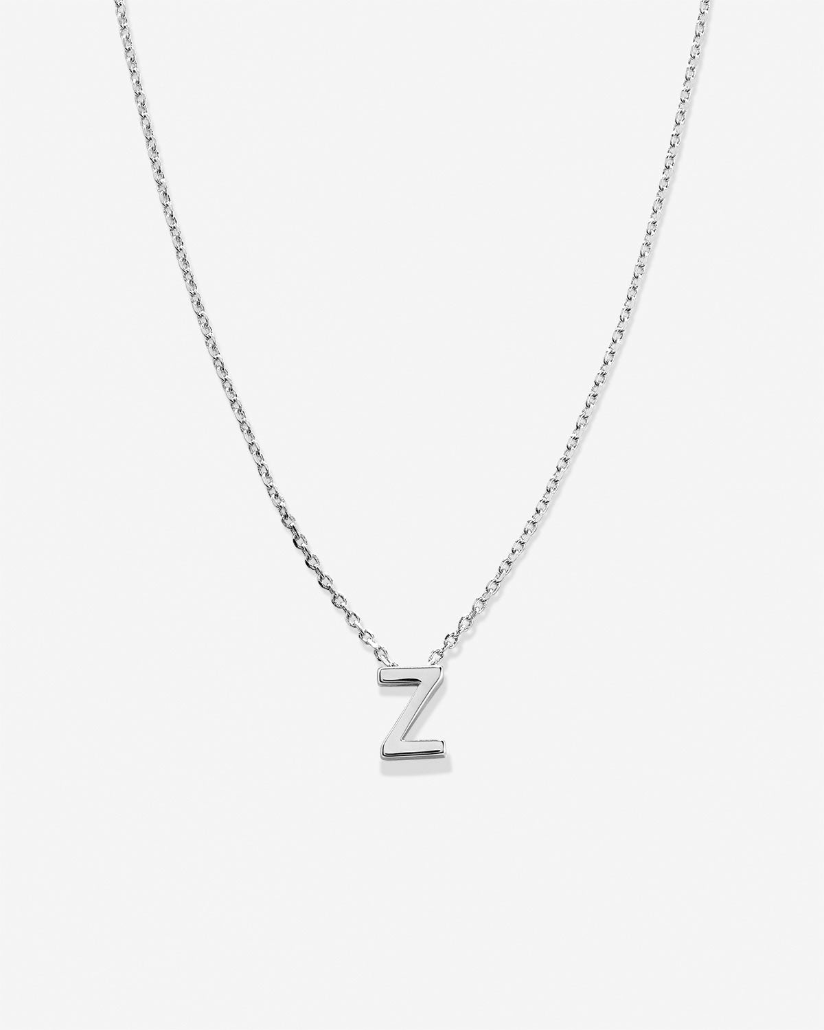 Just For You Initial Necklace — Z