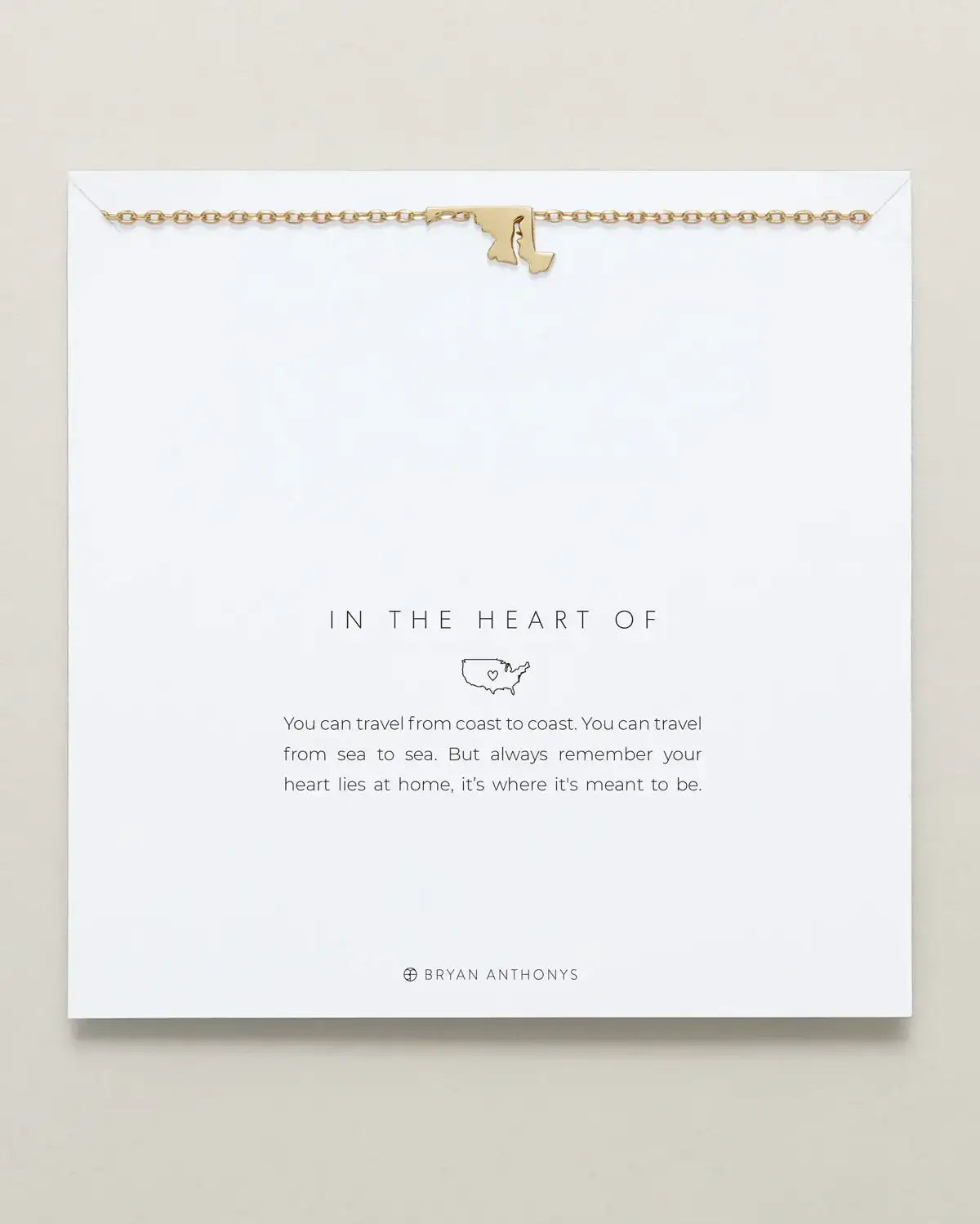In The Heart Of Necklace — Maryland