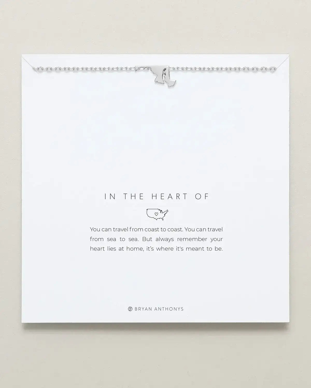 In The Heart Of Necklace — Maryland