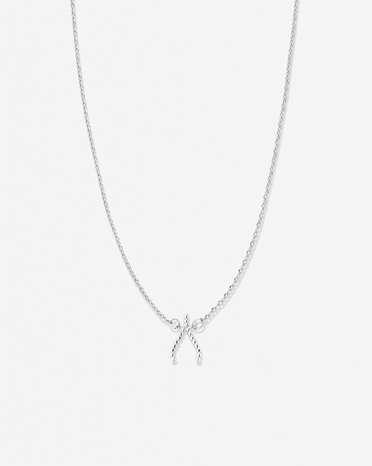 Just For Luck Wishbone Necklace