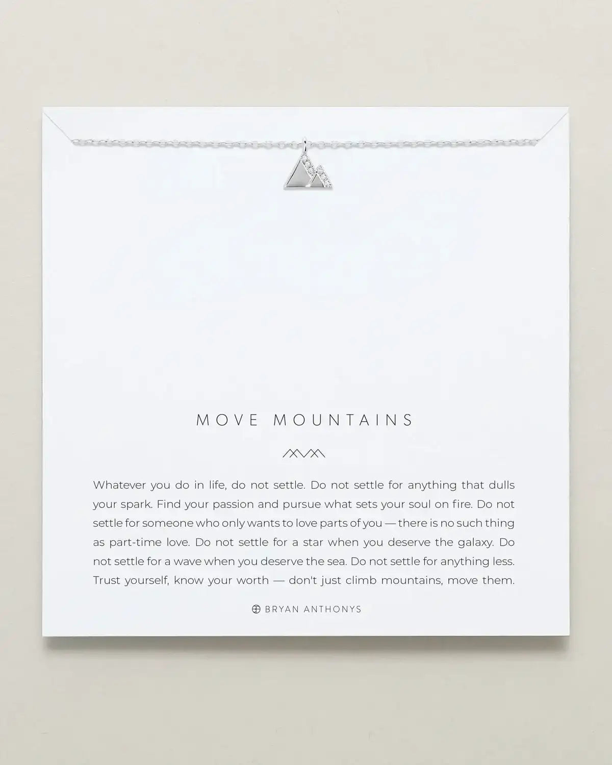Move Mountains Necklace