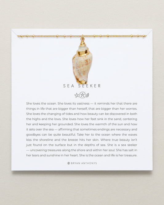 Sea Seeker Shell Necklace