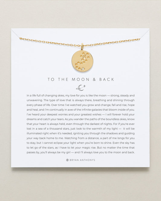 To the Moon and Back Necklace