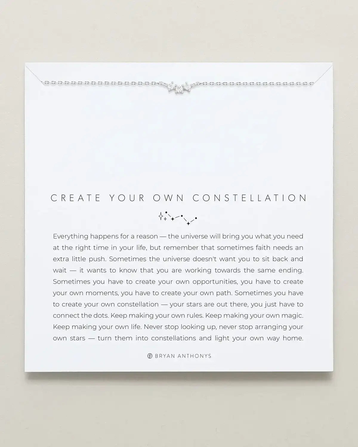 Create Your Own Constellation Stations Necklace