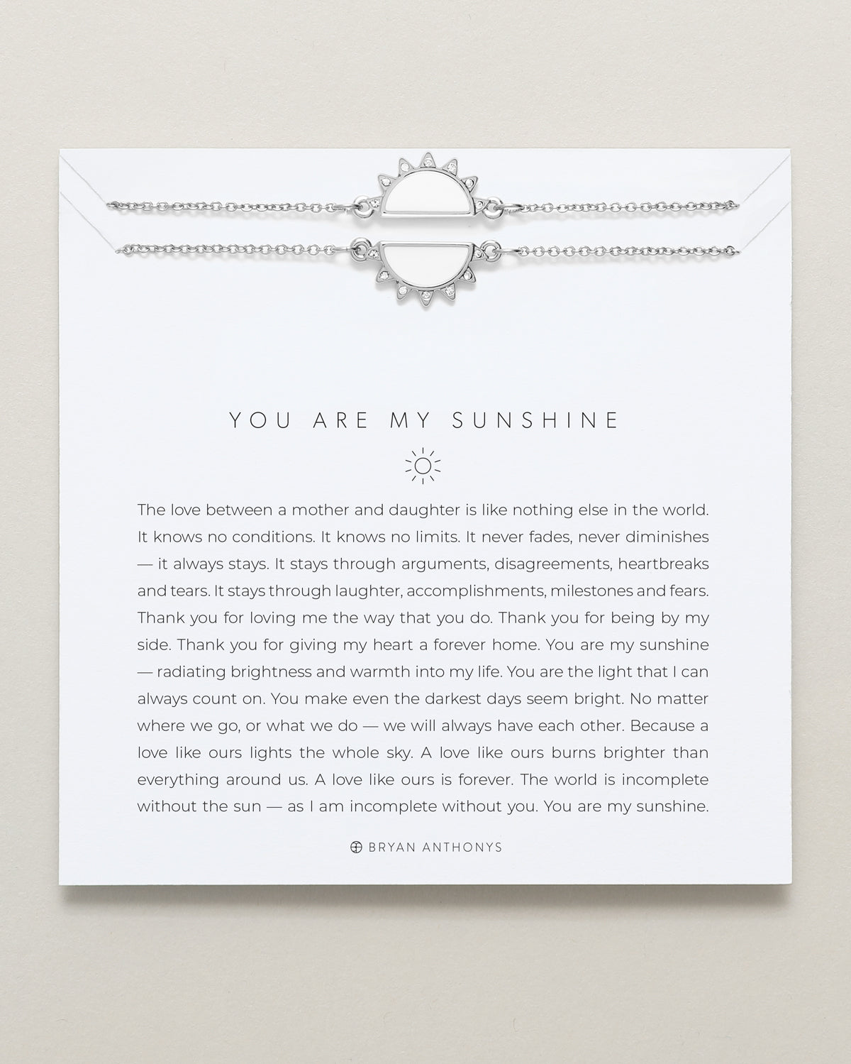You Are My Sunshine Necklace
