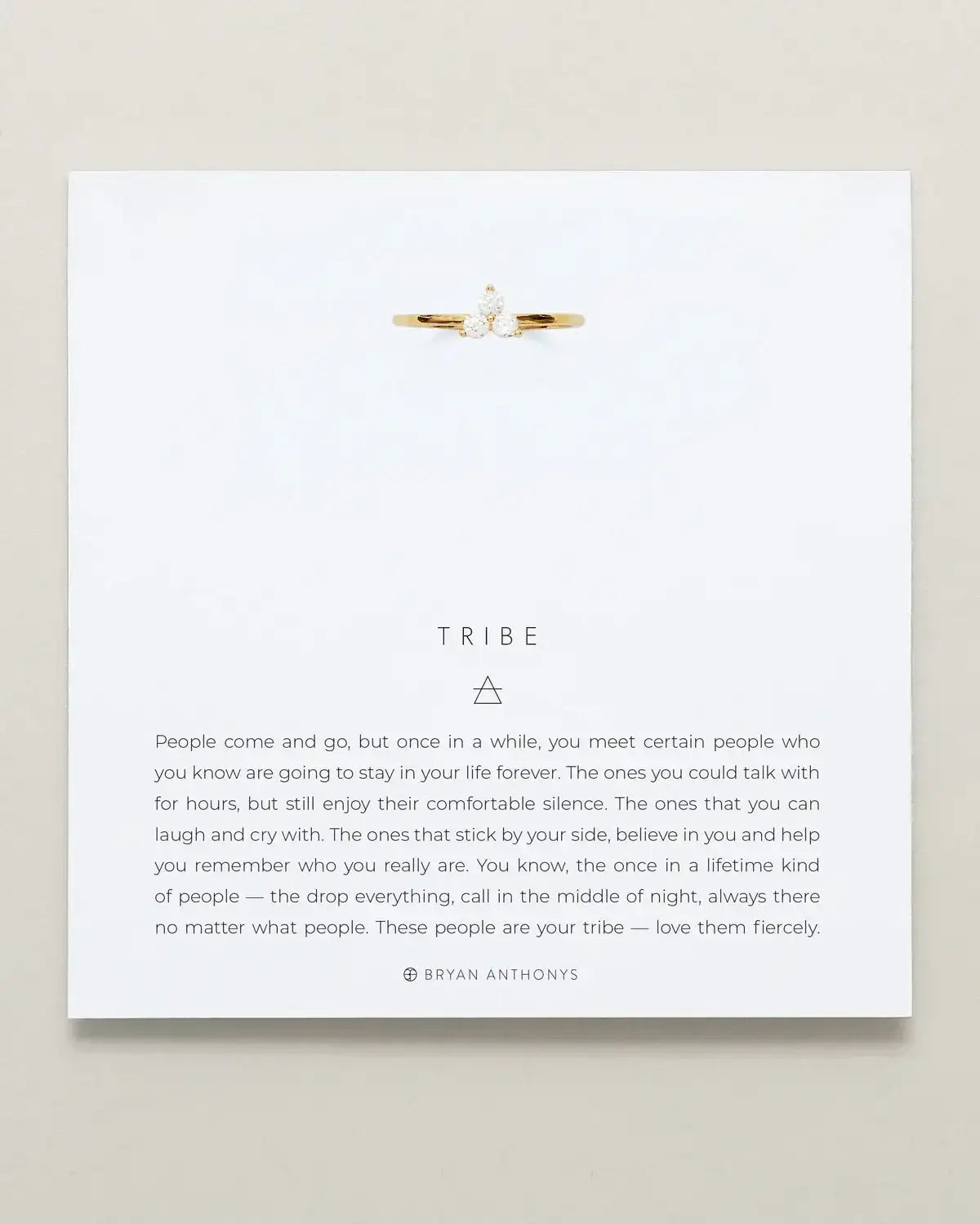 Tribe Dainty Friendship Ring