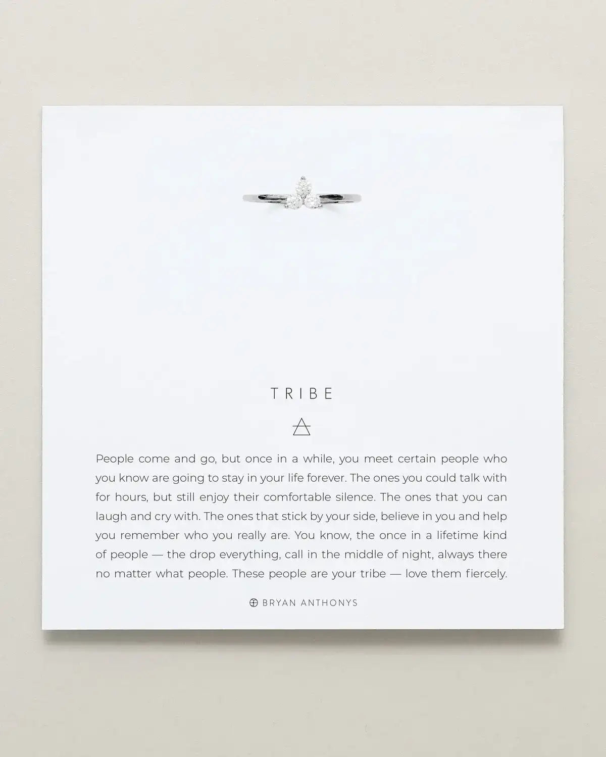 Tribe Dainty Friendship Ring