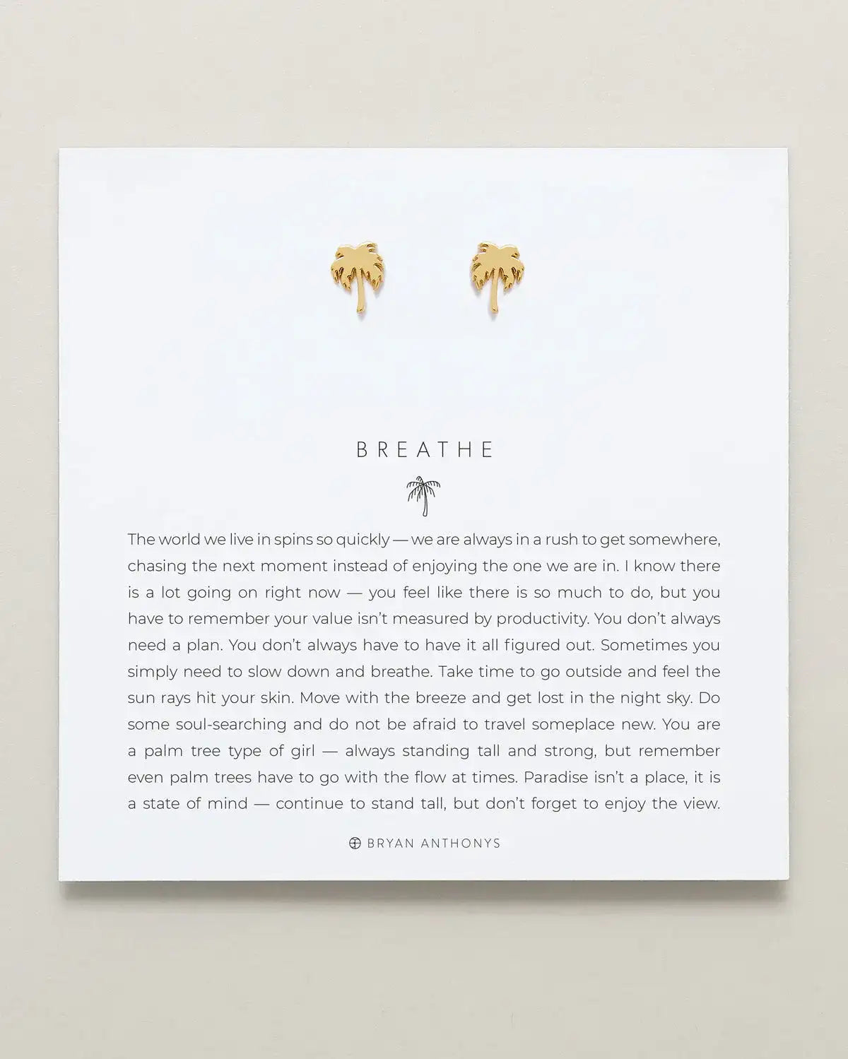 Breathe Icon Earrings