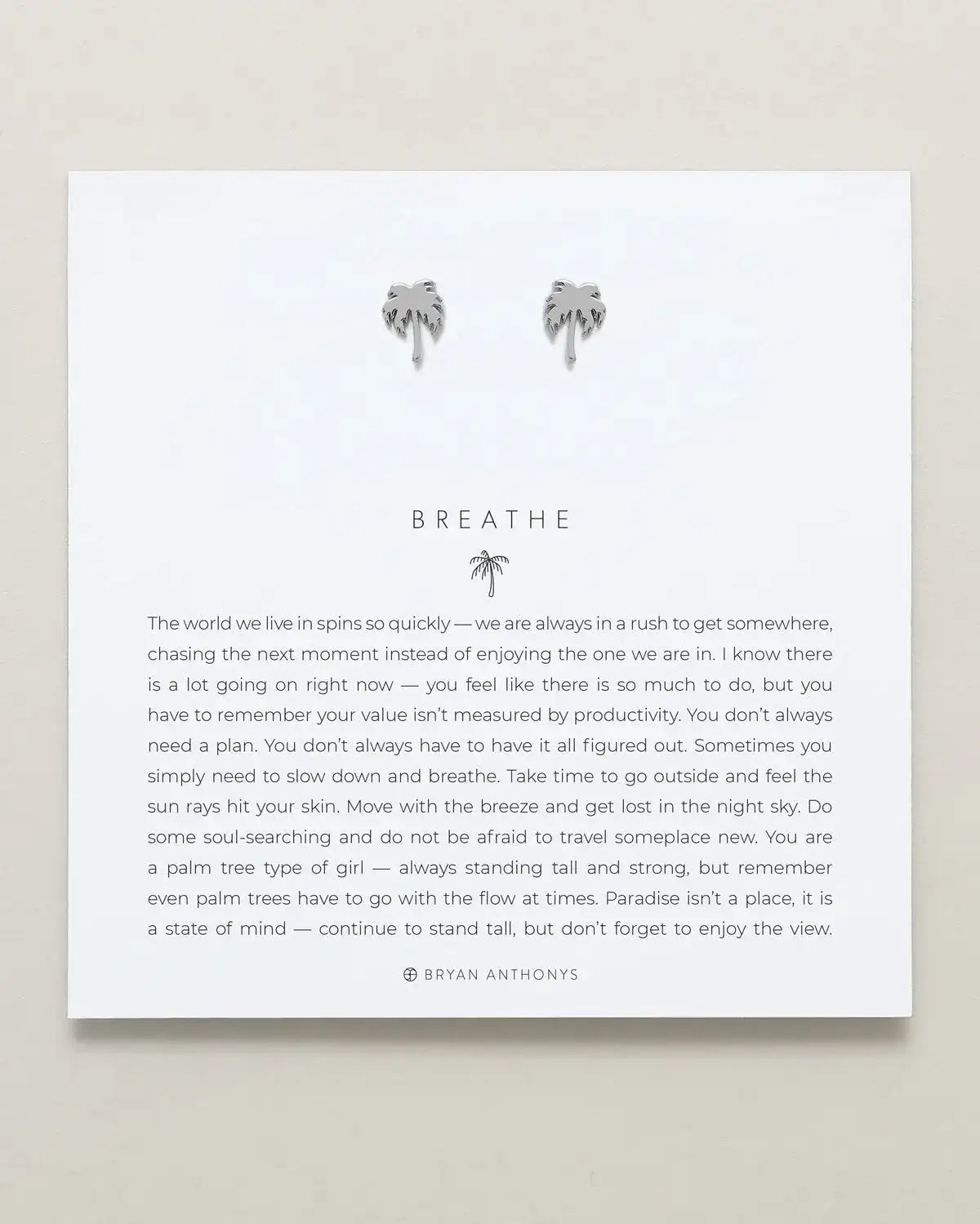 Breathe Icon Earrings