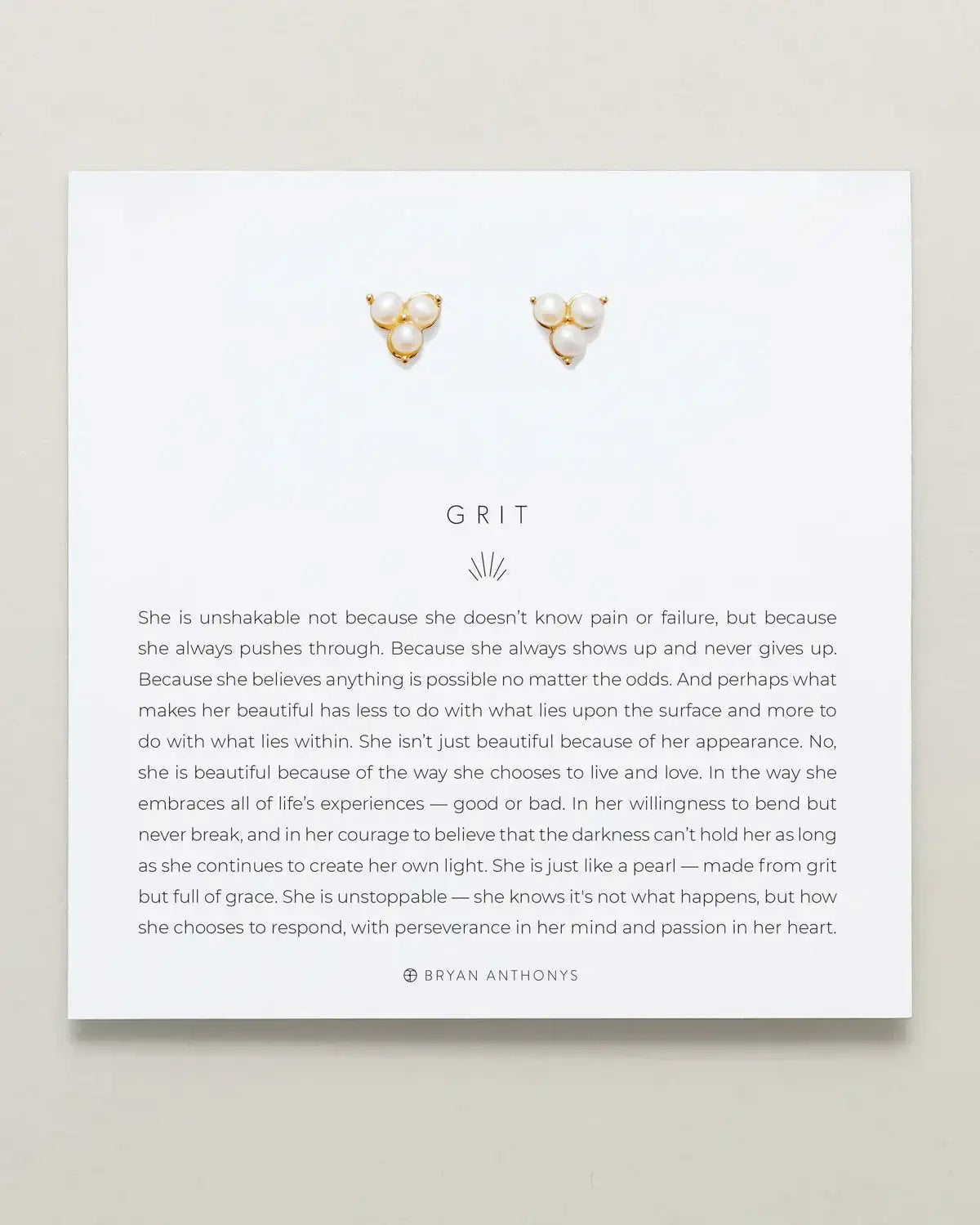 Grit Stud Earrings