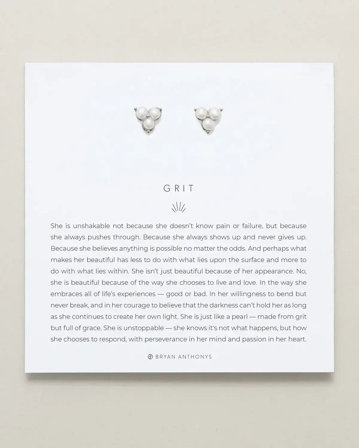 Grit Stud Earrings
