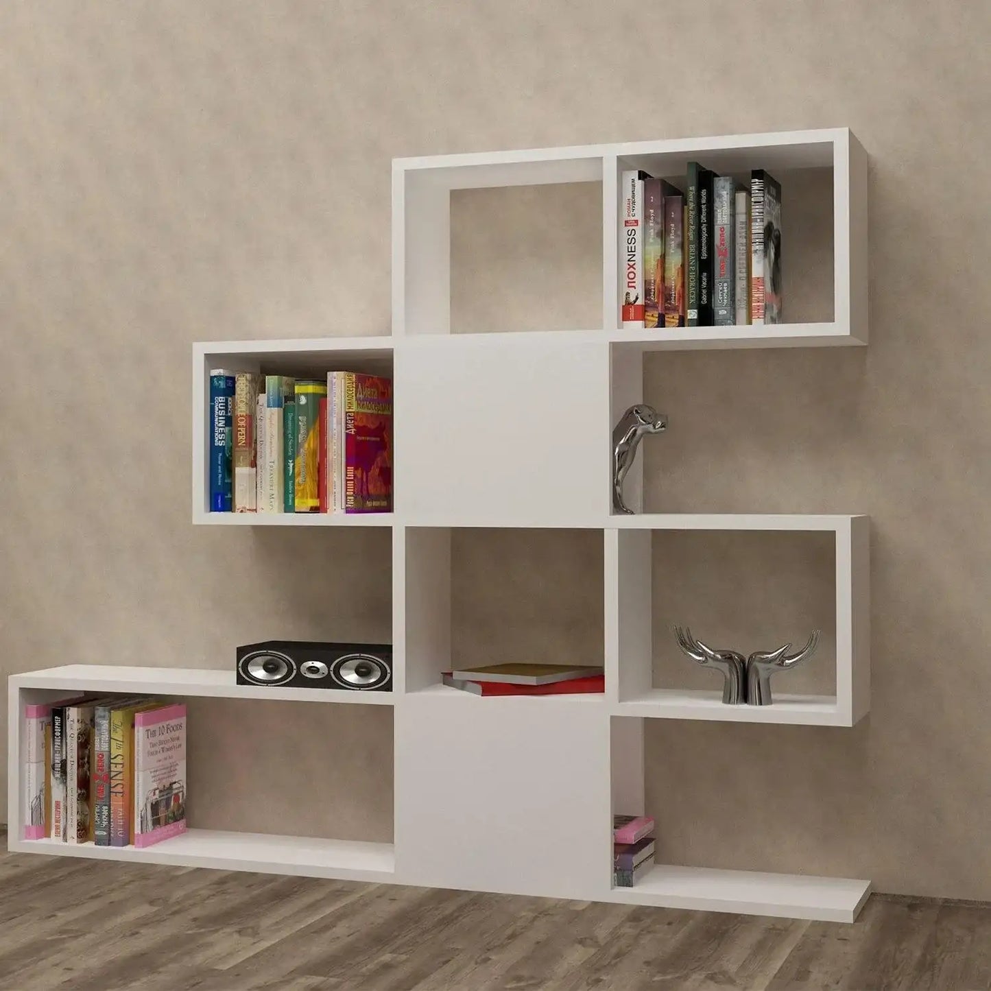 Karlin 43" Tall Accent Bookcase