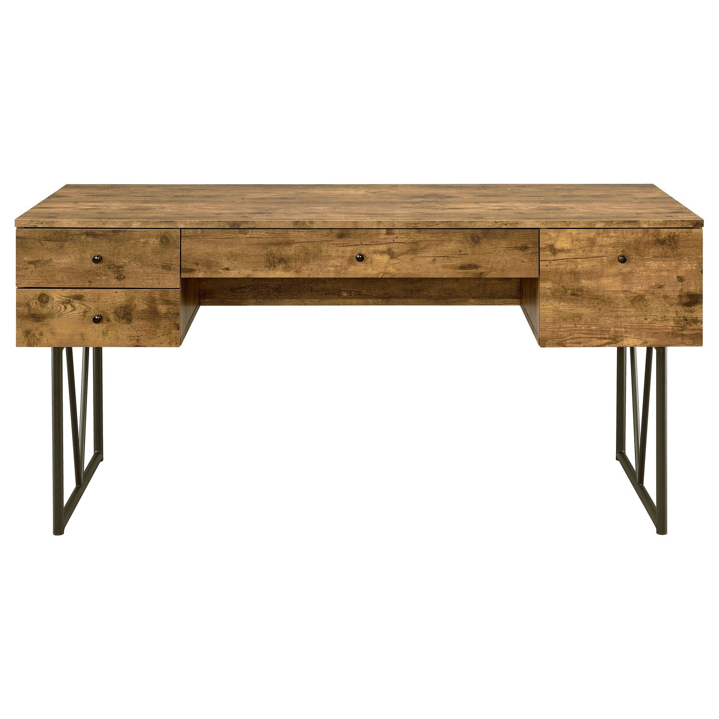 Sonoma Rustic Nutmeg 4-Drawer Writing Desk