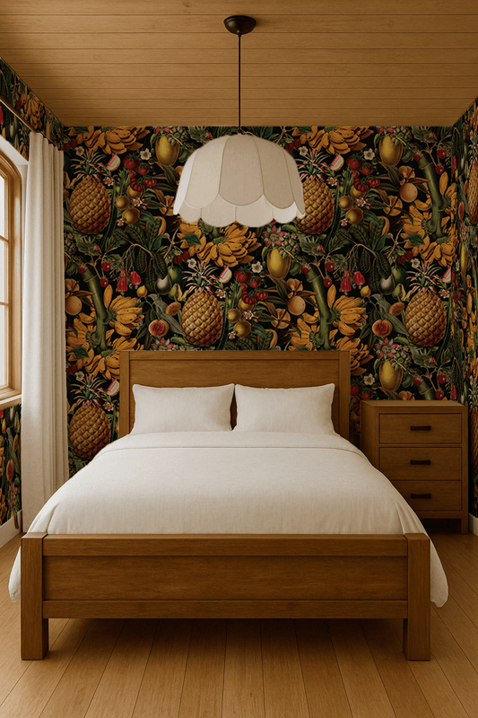 Juicy Fruit Wallpaper, black