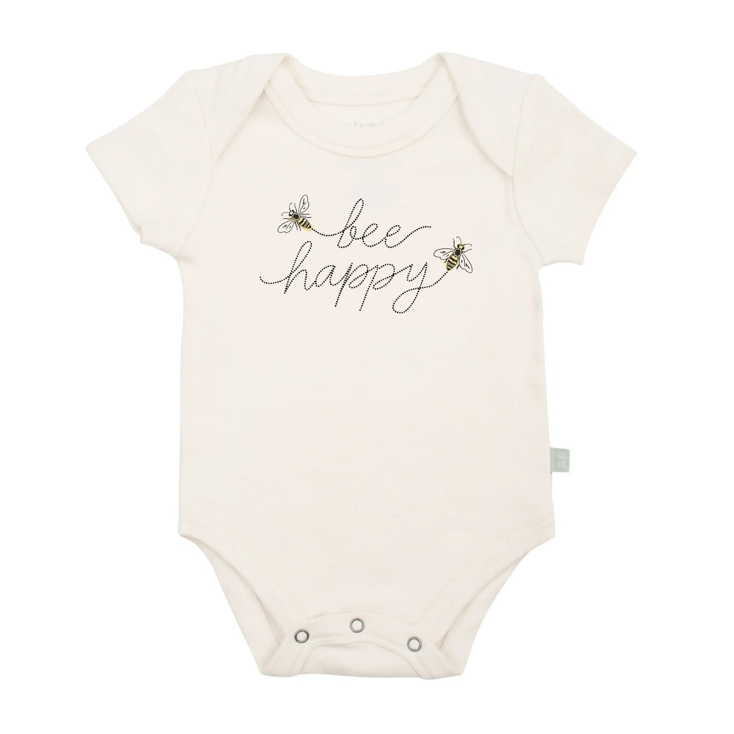 graphic bodysuit | bee happy