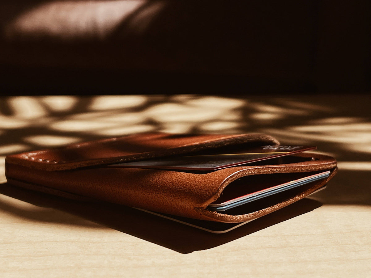 Leather Wrap Wallet