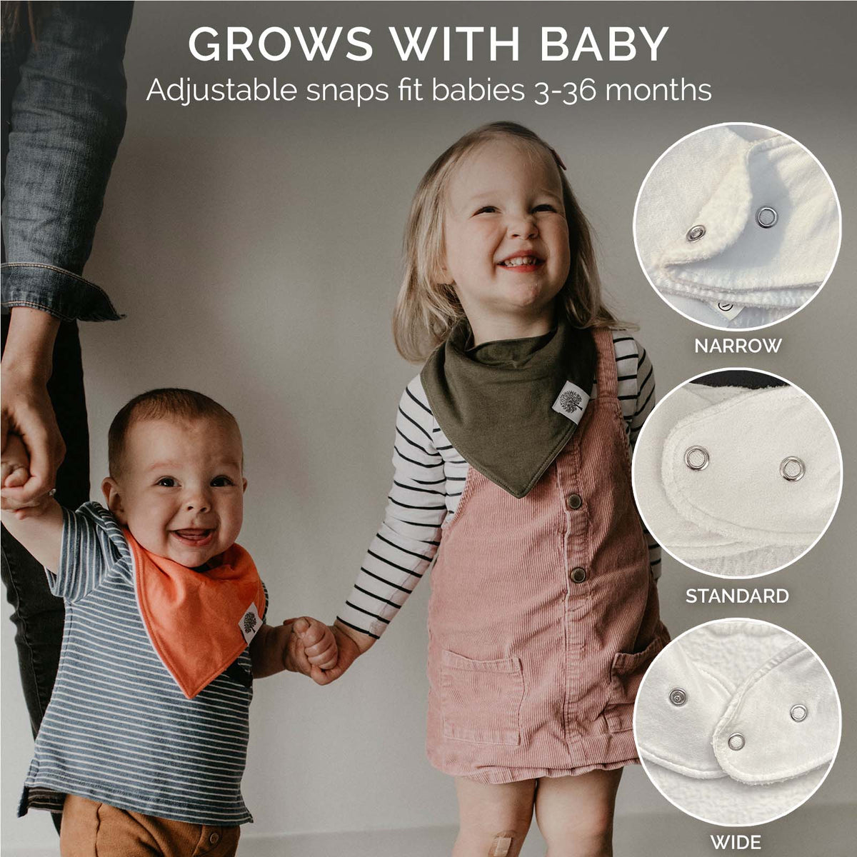 Lunar Bandana Bib Set (8 pack)