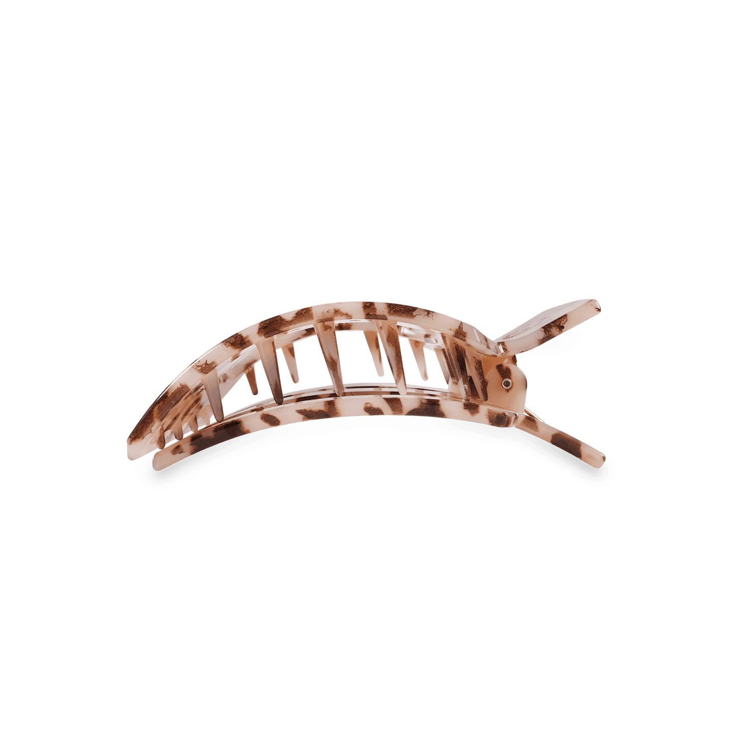Blonde Tortoise Medium Flat Square Hair Clip