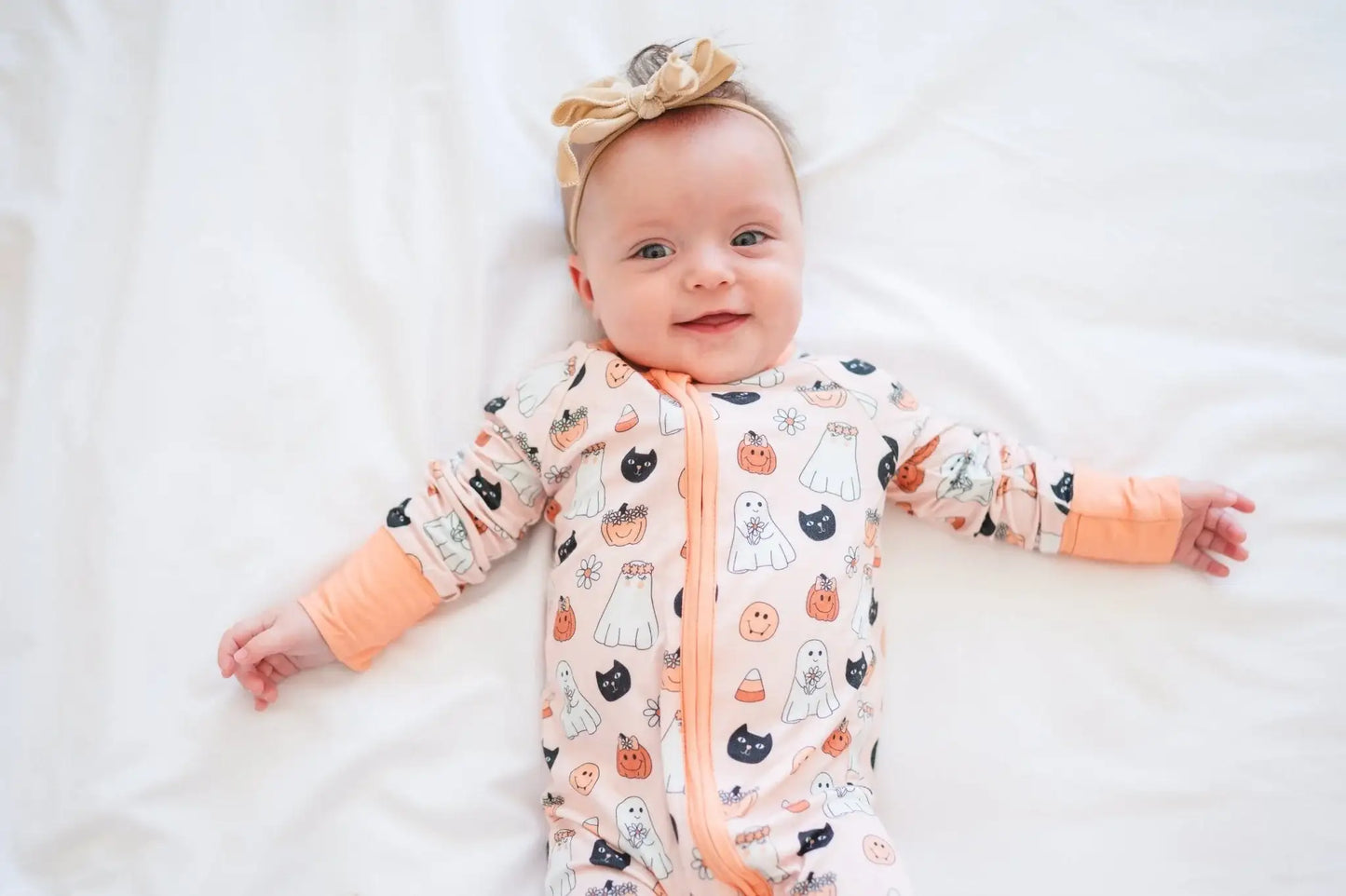 Blossom & Boo (Convertible Zip Footies)