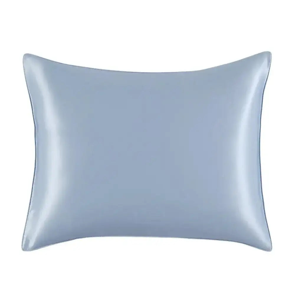 Charmeuse Mulberry Silk Pillowcase with Classic Piping