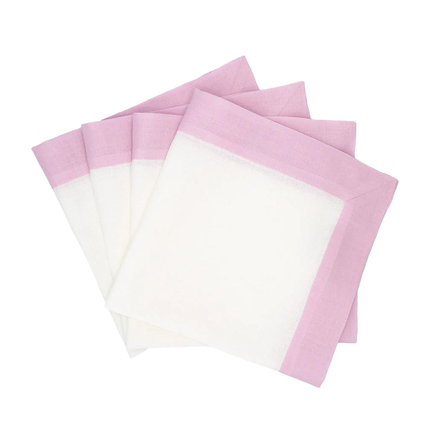 Blush Linen Napkins, Set of 4