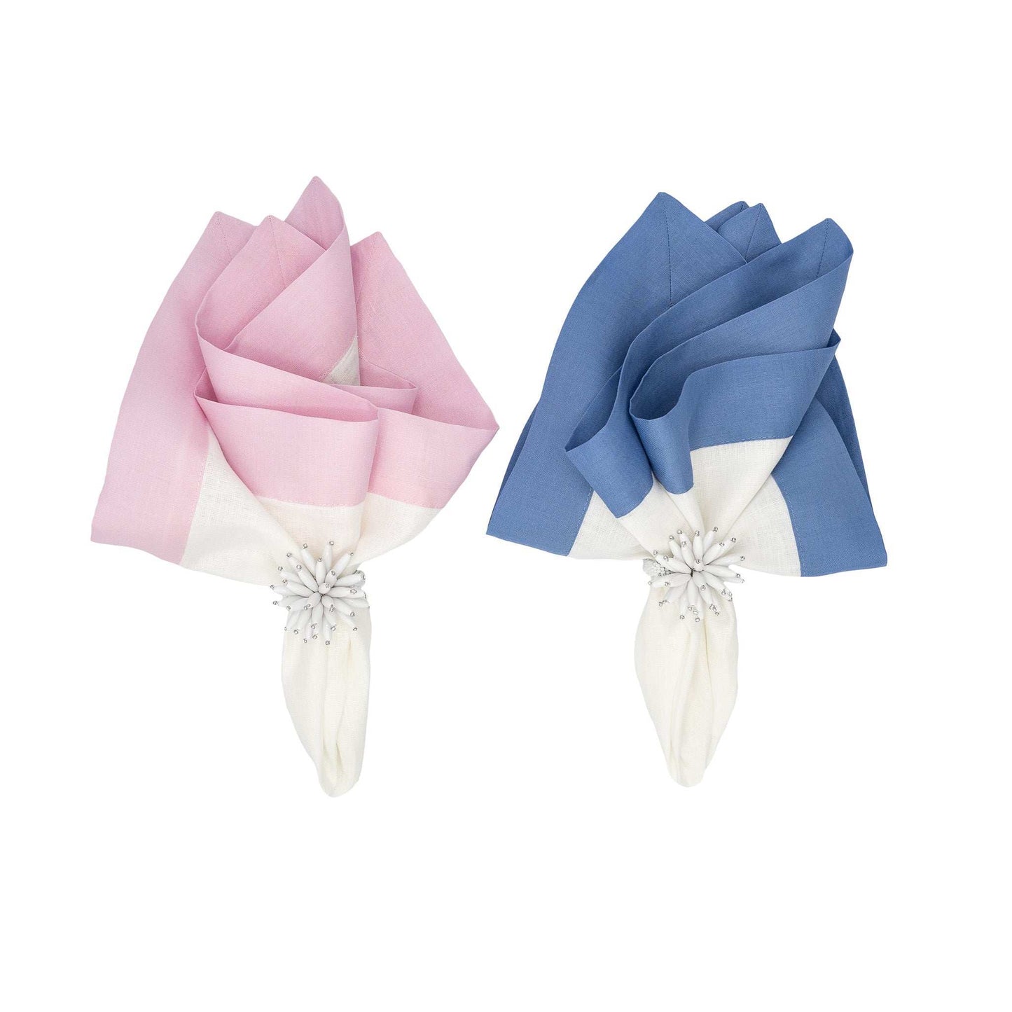 Blush Linen Napkins, Set of 4